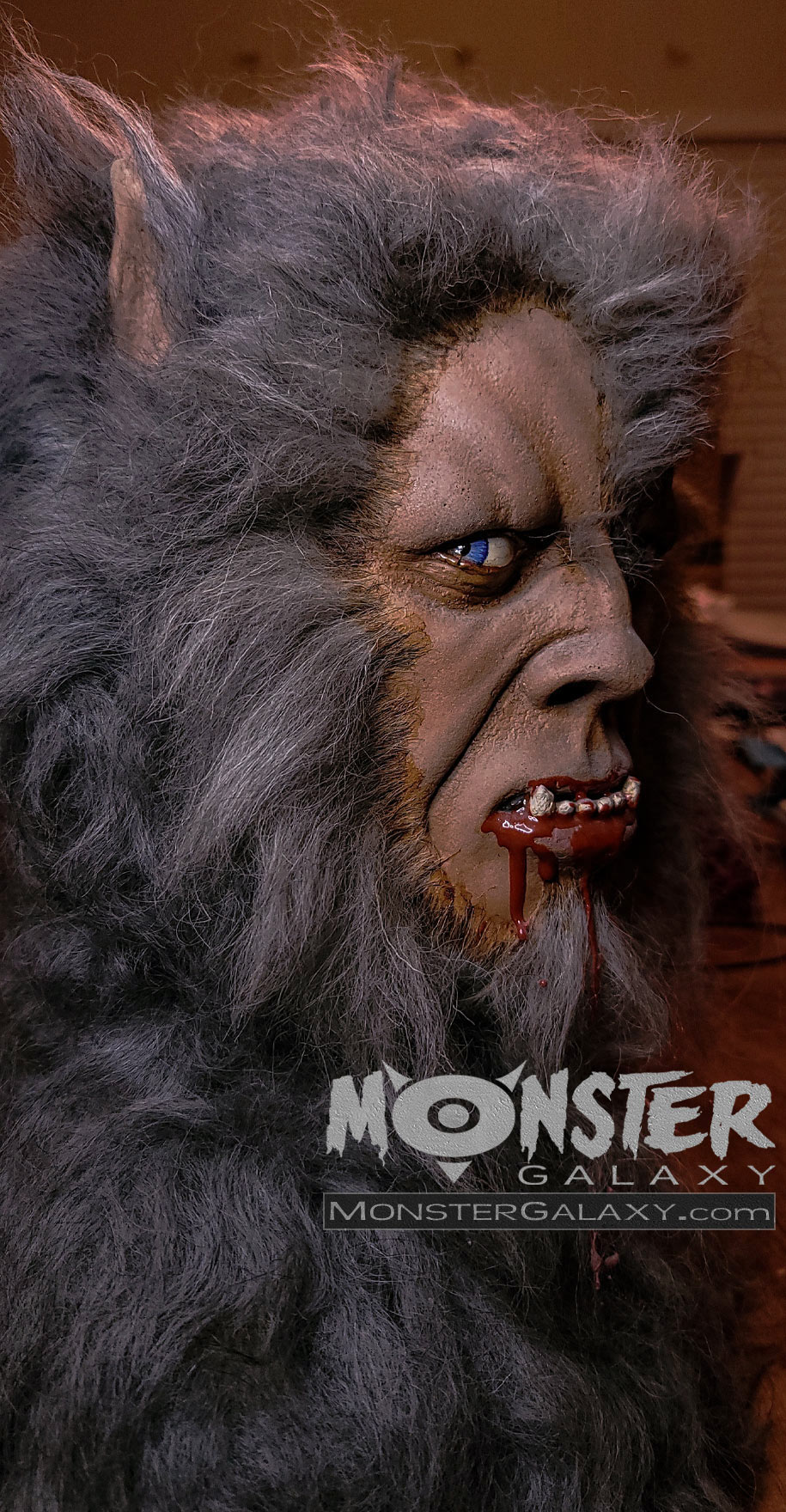 Harry Inman The Curse of the Werewolf Latex Mask foam filled Bust Oliver Reed